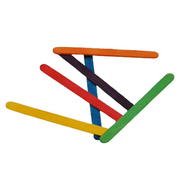 COLORED ICE CREAM STICKS